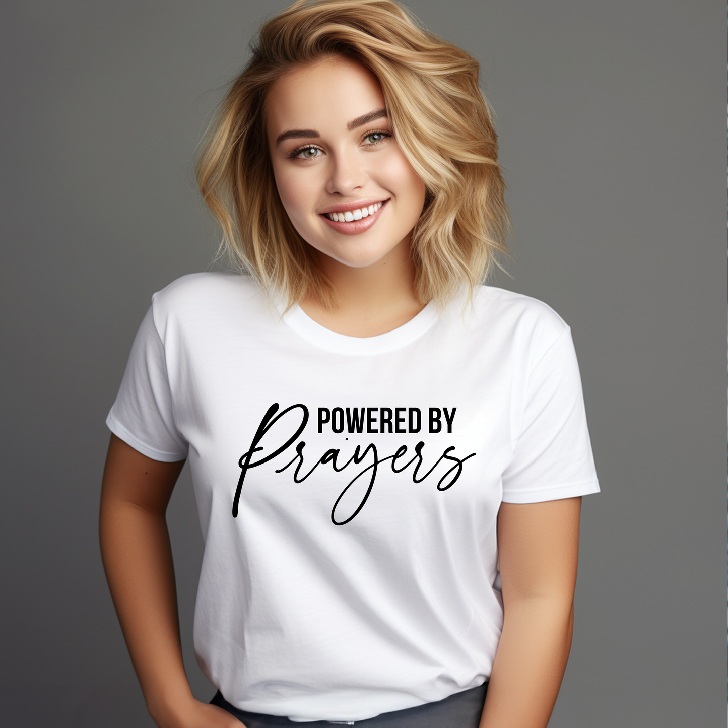 Powered by Prayers T-Shirt