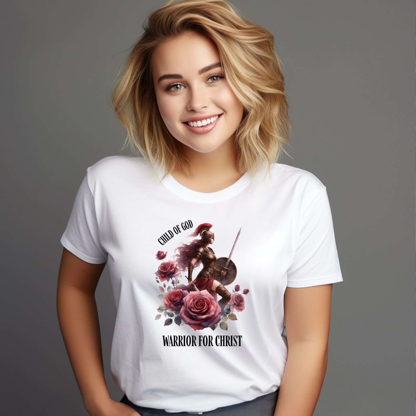 Child of God – Warrior for Christ T-Shirt